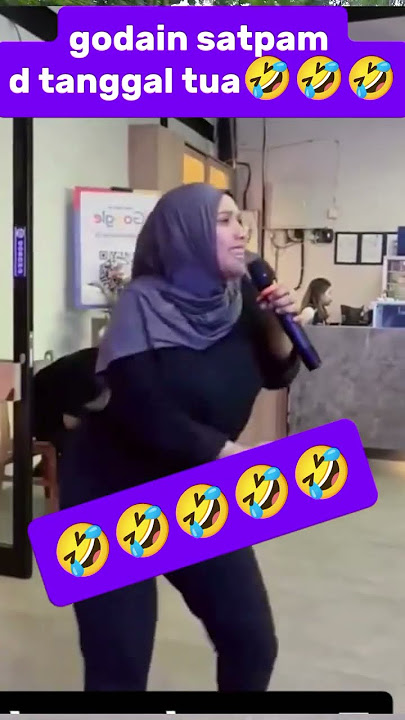 'CEWEK INI NGAKAKIN‼️ Joget & Nyanyi Buat SATPAM Bengong Nunggu Gajian🤣💃 #shorts'