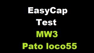 Easycap Quality Test - Cod Mw3 Gameplay