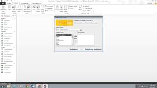 Access 2013 Unit B Video 1 - Using the Query Wizard