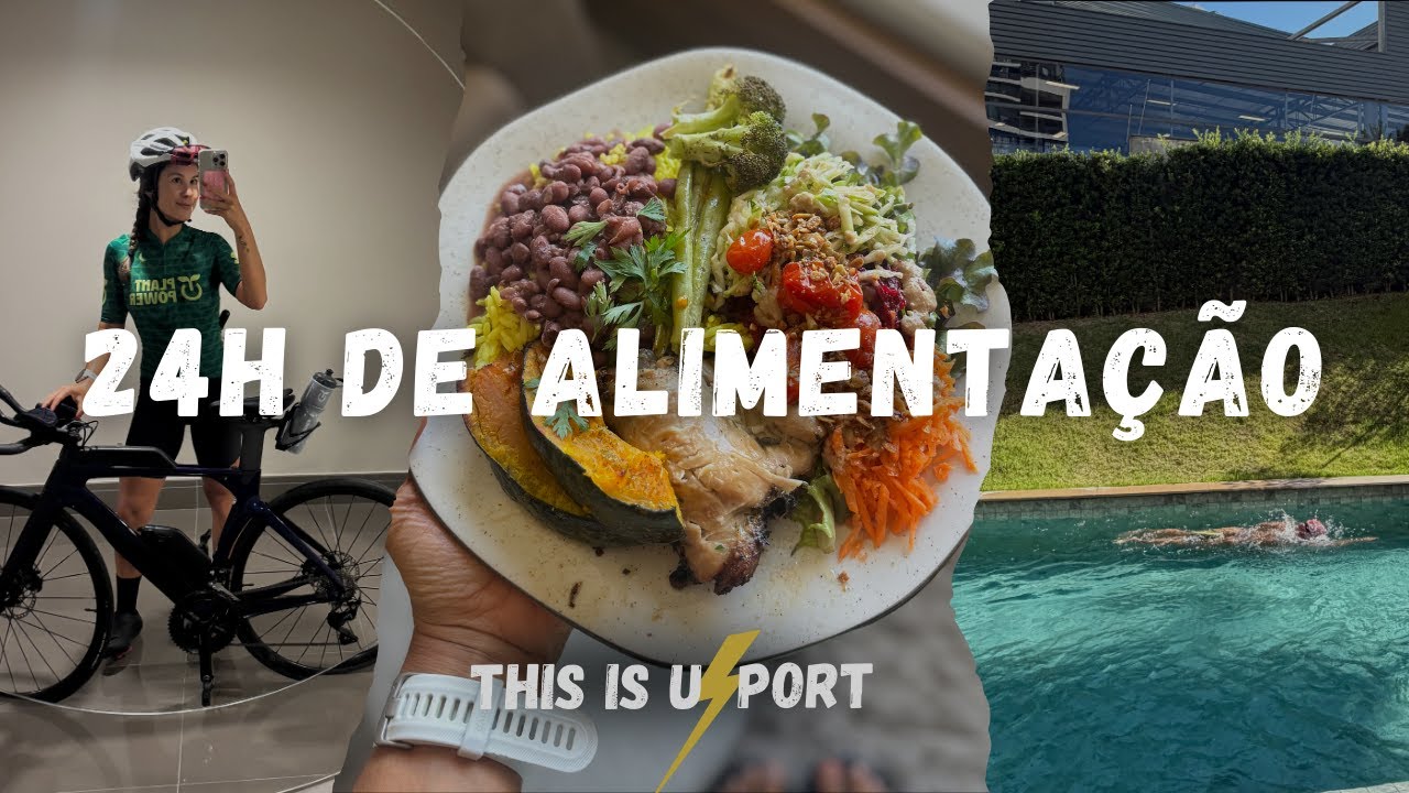 TUDO QUE EU COMO EM UM DIA SENDO TRIATLETA E NUTRICIONISTA l ep 3 #roadtoSanJuan #IM703