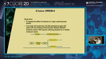 CUORE20 - Auditorio Principal - Mesa 3 (Coordinador: Dr. José Luis Navarro Estrada)