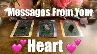 Messages from your HEART 🩷/ Tarot Pick a Card 🔮🐢 Quiet (ASMR-like) tarot reading