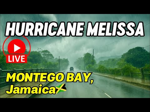 INSANE Hurricane Melissa Now in Jamaica! LIVE FOOTAGE!