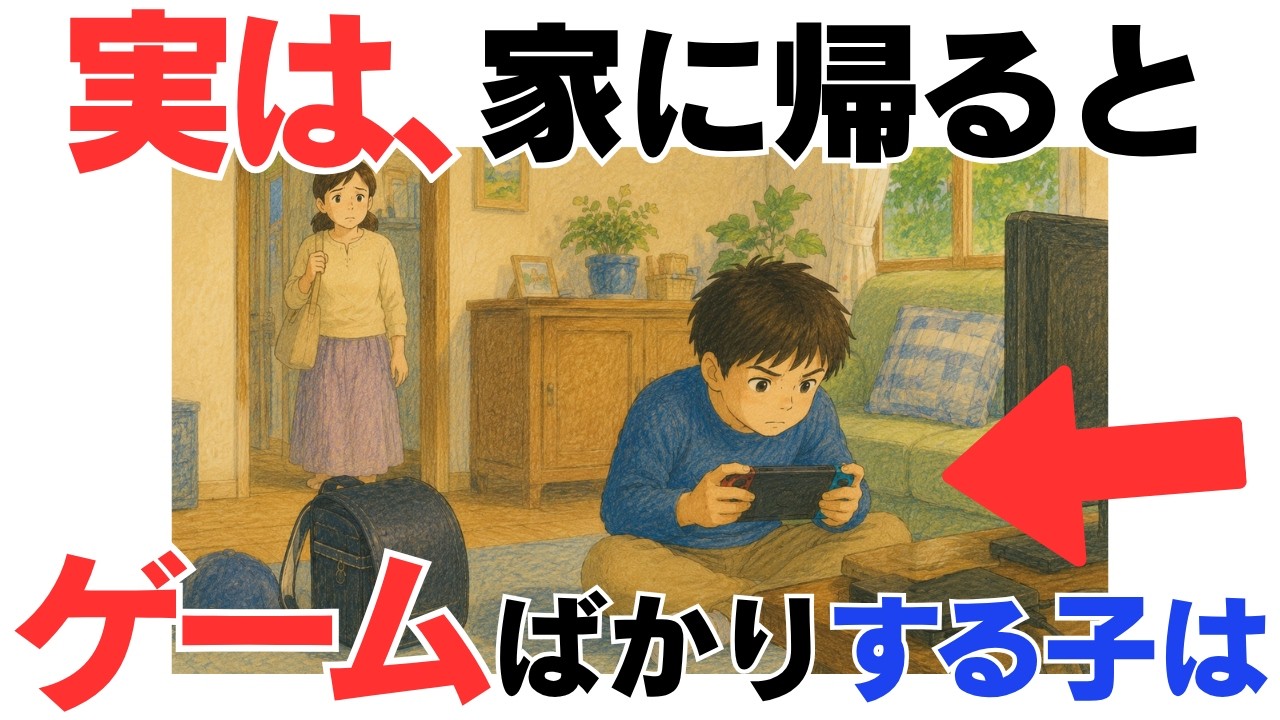 【実は危険】ゲームばかりする子の親が“気づいてないこと”10選