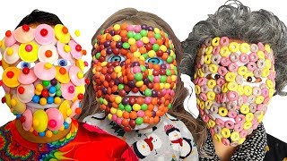 Bonnie Pretend Play Candy Face and learn that fruit is good for you