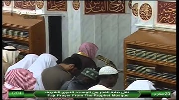 خشوع الشيخ علي الحذيفي في سورة الانسان