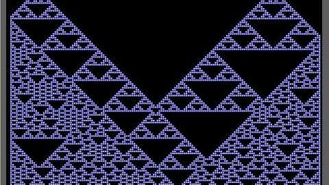 Nearly Sierpinski (Cellular automata)
