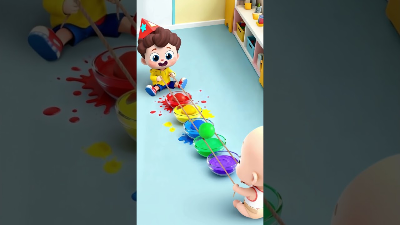 🎈 Juego con pelotas de colores 