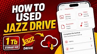 How to Use Jazz Drive | Get 1TB Free Cloud Storage informative video by AR Tech How to Use Jazz Drive | Get 1TB Free Cloud Storage informative video by AR Tech