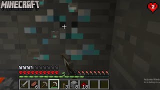 6 diamond's! minecraft 1.0 hardcore (no commentary)