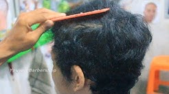 PRIA RAMBUT IKAL BERGELOMBANG , CARA POTONG RAMBUT NYA BAGAIMANA ? - Durasi: 21.47. 