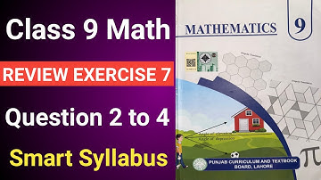 Class 9 Math Chapter 7 Review Exercise 7 Question 2 to 4 | Class 9 Maths Chapter 7