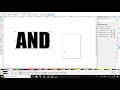 Inkscape Warped Text