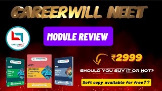 CAREERWILL NEET MODULE REVIEW #neet2026 #neet #neetbiology #studywithme #motivation 