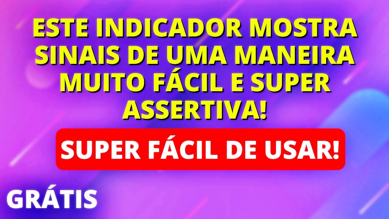 INDICADOR PARA METATRADER 4 - Muito fácil de usar - Grátis - YouTube