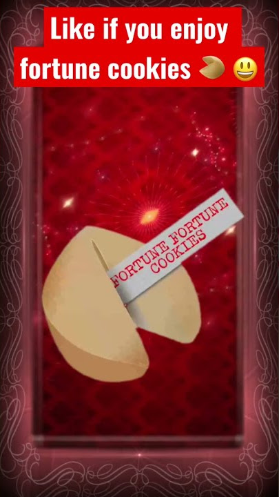 I LOVE FORTUNE COOKIES SONG part 2 (HMM THAT’S STRANGE THE FORTUNE COOKIE SONG) #shorts