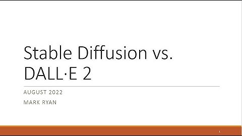 Stable Diffusion vs DALL·E 2