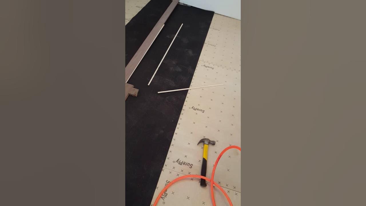 Installing spline in hardwood flooring YouTube