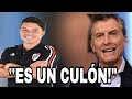 Mauricio Macri le dice culón a Marcelo Gallardo *el presidente calentó el Superclásico*