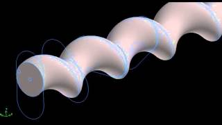 Progressive cavity pump animation 1