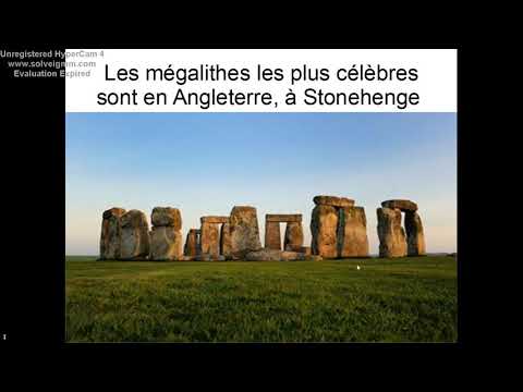 Vidéo: Qu'est-ce qu'un menhir ? Rochers placés verticalement. L'âge des menhirs