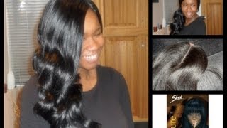 Full Sew In With Sleek Closure No Leave Out