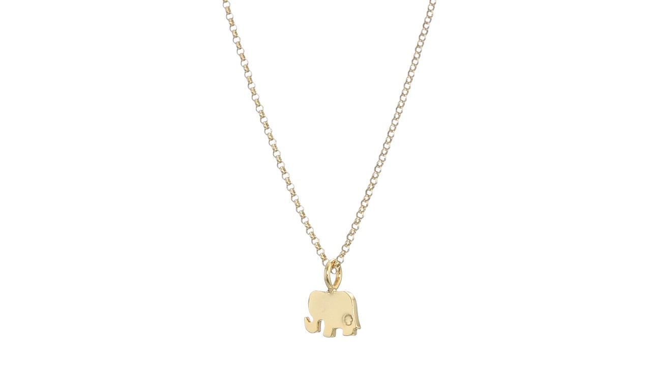 Dogeared Good Luck Enamel Elephant Necklace SKU8953131 YouTube