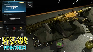 Modern Warfare Best SnD Class Setups & Settings UPDATED! (MW Search and Destroy Class Guide) | 1.20