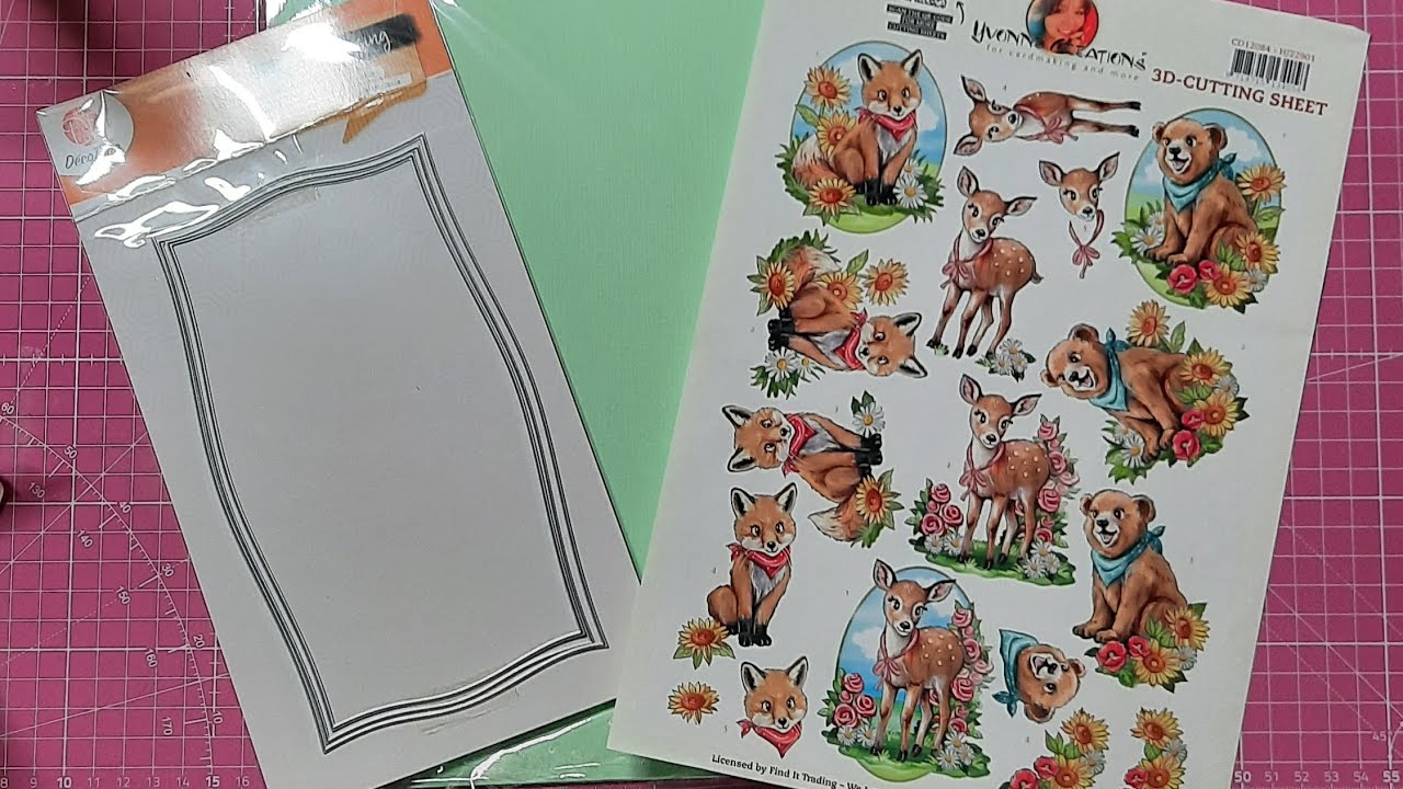 Tuto Carte chevalet facile