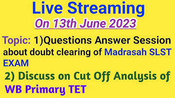 Live WB Primary TET Questions Answers Session| Part-5