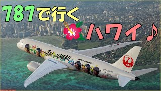 【フライトシミュレーター】 成田 → ハワイ・ホノルル　B787【Flight Simulator】 screenshot 4