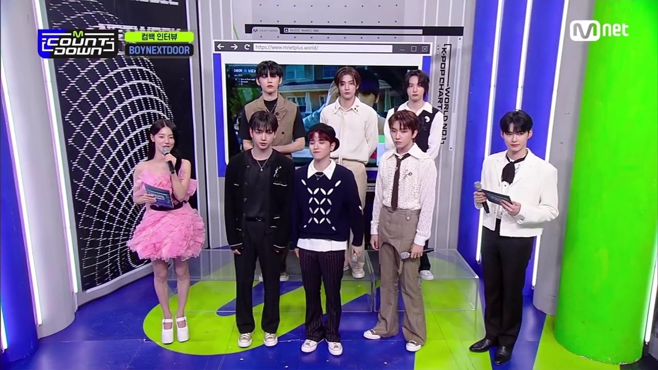 '컴백 인터뷰' with BOYNEXTDOOR (보이넥스트도어) #엠카운트다운 EP.813 | Mnet 230907 방송