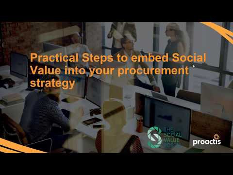 Practical steps to embed Social Value into your procurement strategy