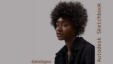 Autodesk Sketchbook Digital Painting -timelapse-