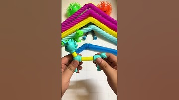 Robots Mini Pop Sound ASMR Creating satisfying POP #asmrsounds #satisfying #relaxing #creative #toys