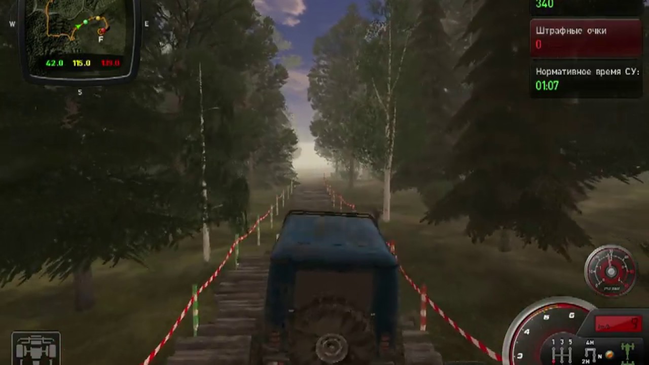 Полный привод 2 уаз 4x4 прохождение