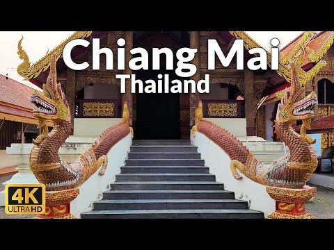 Experience the Magic of Chiang Mai, Thailand in 2023: Stunning Walking Tour (4K Ultra HD, 60fps)