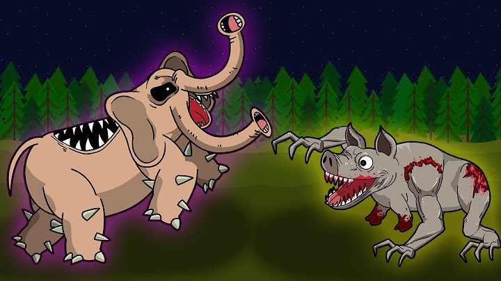 Zoochosis cartoon: The battle between Elephant and Pig Monsters |Zoochosis Animation Compilation