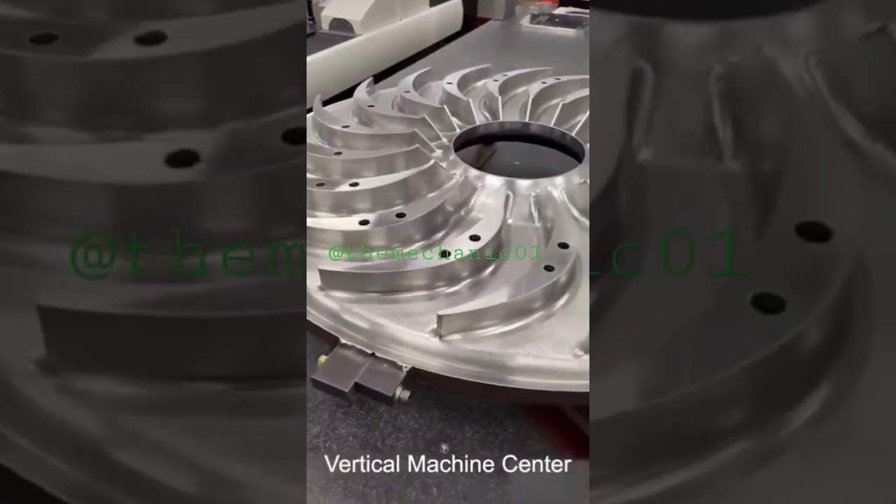 Vertical Turning Centre Machine In Action ❤️ 