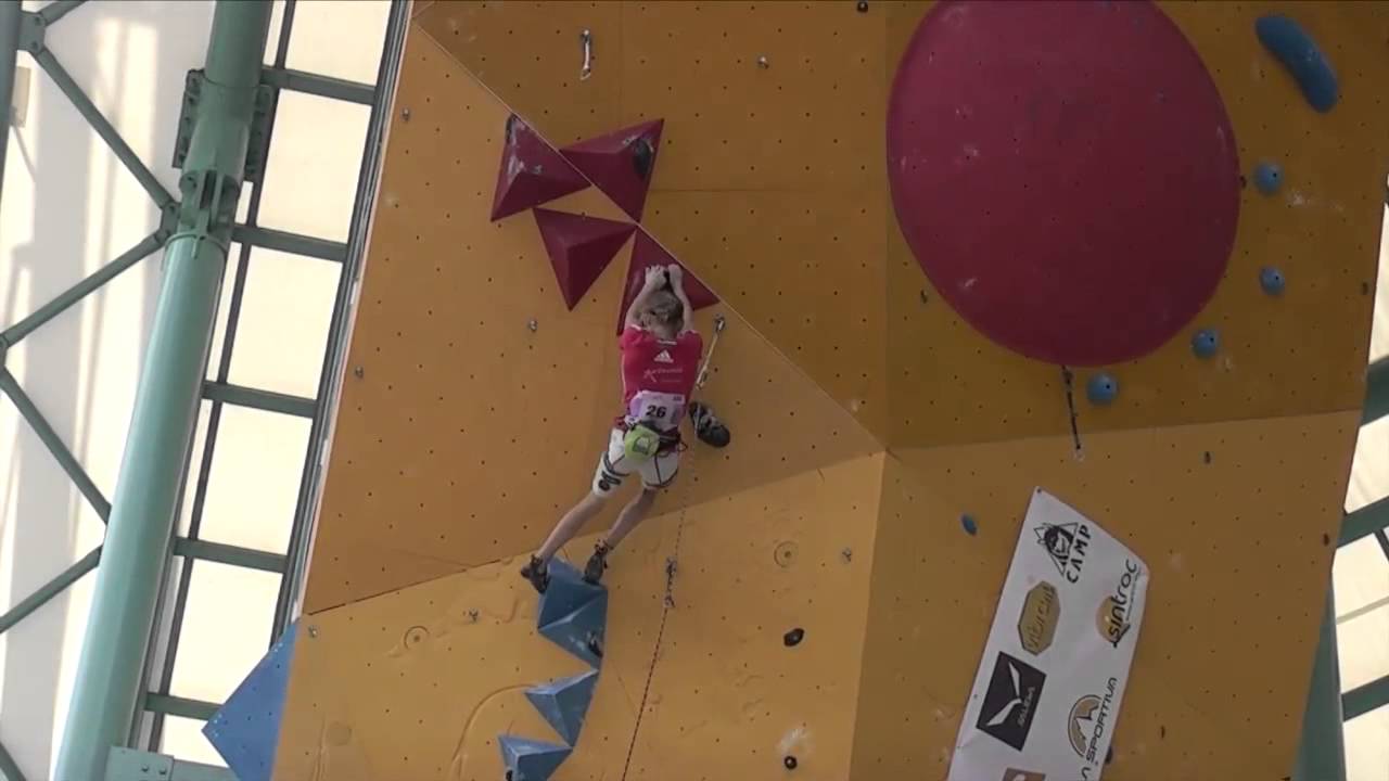 Final Lead Youth A: Janja Garnbret (SLO)