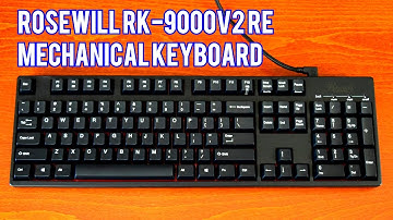 Rosewill RK-9000V2 RE Mechanical Keyboard Review And Sound – Cherry MX Red Switches