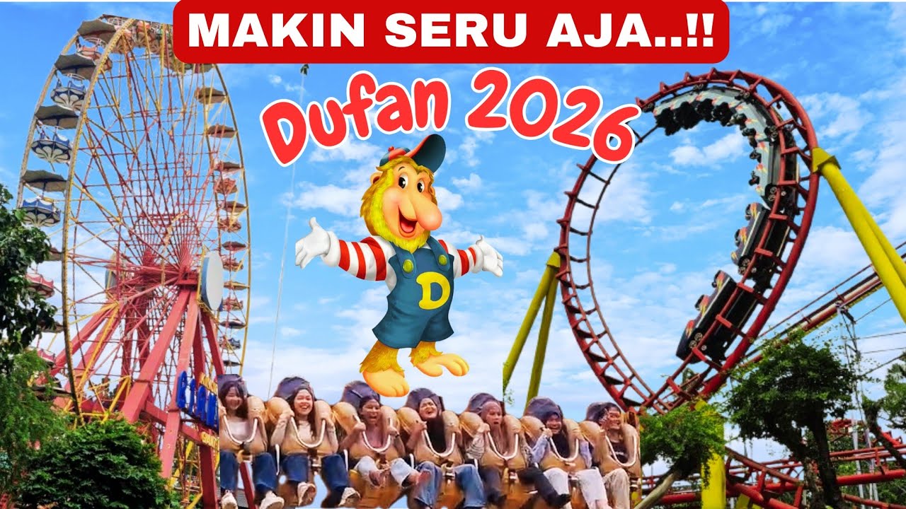 DUFAN 2026‼️ SERUNYA GAK ABIS ABIS..!! #dufan #ancol #wisata 