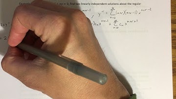 6.3 - Solutions About Singular Points (Part 2)