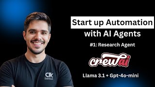 Let's Build an AI Agent for Autonomous Research (Part 1: Startup Automation)