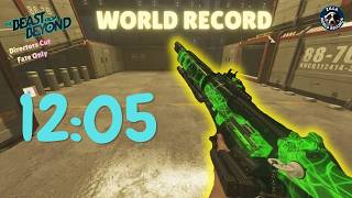[WR] Solo 'Beast from Beyond' Easter Egg Speedrun in 12:05 (Dcut Fate) - Infinite Warfare Zombies