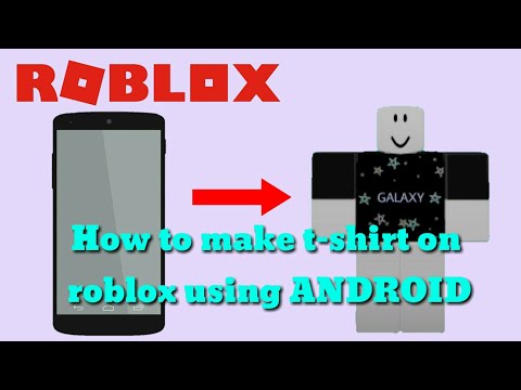 How to make t-shirt on roblox ANDROID/IPHONE 