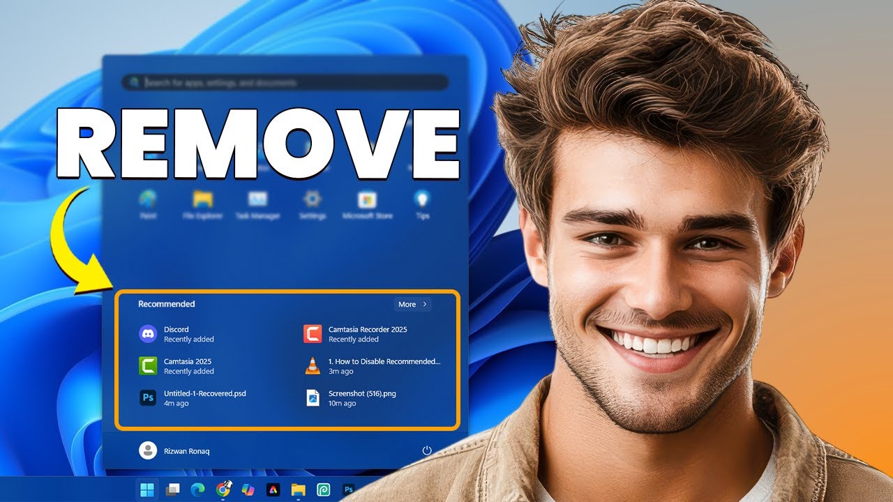 How to Disable Recommended Files in Windows 11 Start Menu | Easy Step ...