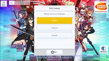 SAOIF Taiwan Server but English Language!! - Sword Art Online: Integral Factor [EN] Android Gameplay
