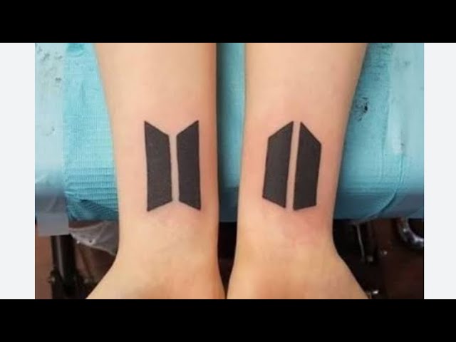 BTS Themed | Love yourself tattoo, Bts tattoos, Stick figure tattoo