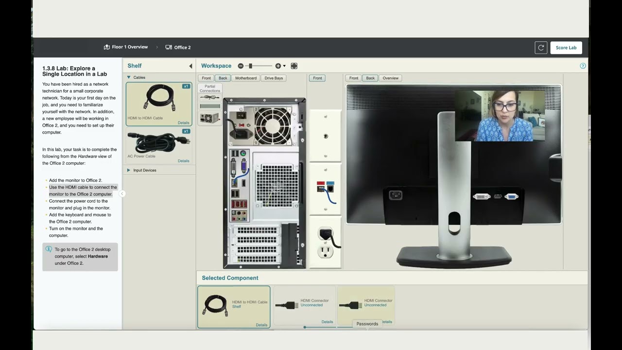 1.3.8 Лаборатория: Исследование одной локации в лаборатории